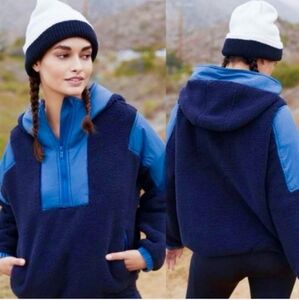 NWT Women's FREE PEOPLE Movement Sherpa Fleece Pullover